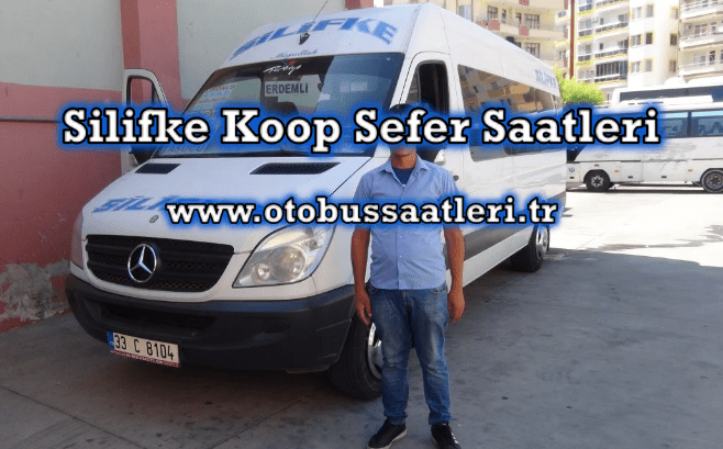 Silifke Koop Sefer Saatleri