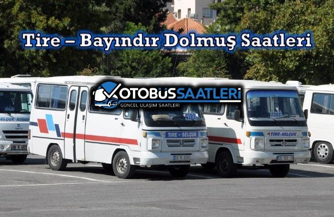 Tire – Bayındır Dolmuş Saatleri